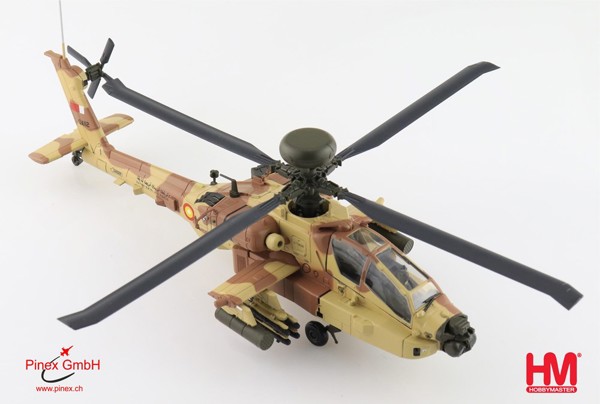 Bild von AH-64E Apache Guardian Quatar. Metallmodell 1:72 Hobby Master HH1217